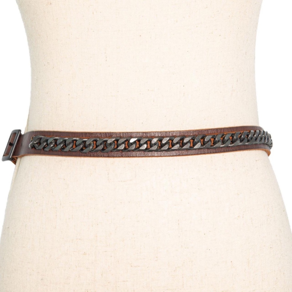 Denim & Supply chain leather belt Ralph Lauren